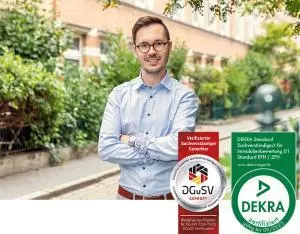 Sachverständiger Borgs mit Siegel